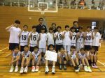 千秋ミニさん主催の千秋カップへ参加してきました。1試合目は3・4Qで徐々に点差を詰められるもなんとか勝利。2試合目は子供同士も仲良しな豊明ミニさん、今回こそと思うも終始リードされての試合展開、背中は見えるも逆転できずに惜敗。3試合目は今シーズン初対戦の甚目寺ミニさん、この試合も終始追いかける展開となり、そのまま僅差にて敗退。最終結果は4位で終了。3試合とも接戦で子供達の頑張りも凄く伝わりとても良い経験ができた大会でした。強い相手になればなるほど一つ一つのプレーの質が大切になる事が実感できました。これからは個人個人もっと意識を高く貪欲になって欲しいです。千秋ミニのN監督・保護者の皆様ありがとうございました。また帯同して頂けたコーチ及び保護者の皆様もありがとうございました。